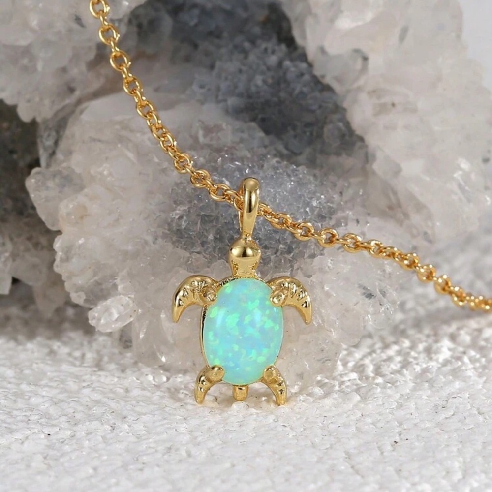 18 K gold plated over stainless steel necklace - Picture 3 of 3